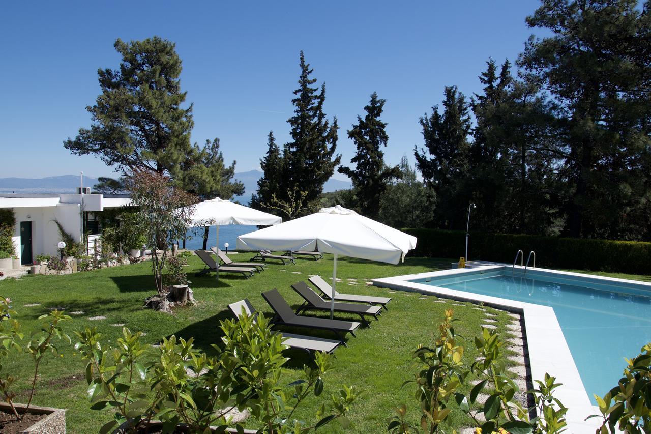 Angelbay Bungalows Agía Triáda Esterno foto