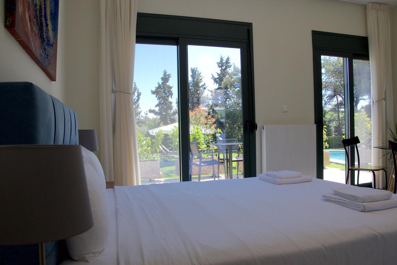 Angelbay Bungalows Agía Triáda Esterno foto